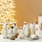 Glitzhome® 12 Piece Oversized Ivory Nativity Figurine Set